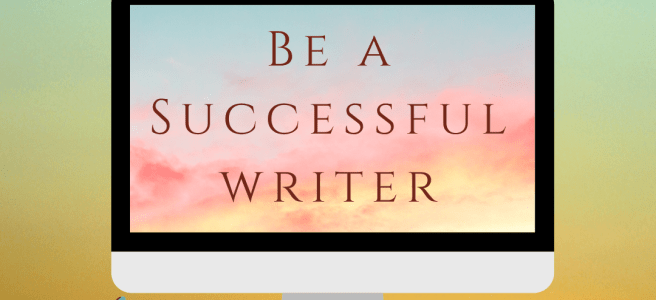 Cover image for How to Use Facebook as a Writer. Four Black writers surrounding a screen that reads Be a Successful Writer. Tips on how to use social media as a writer.